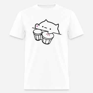 Bongo Cat Viral Music Cute Cat Meme 